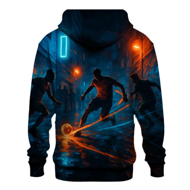 Midnight Street Soccer Glow printed hoodies