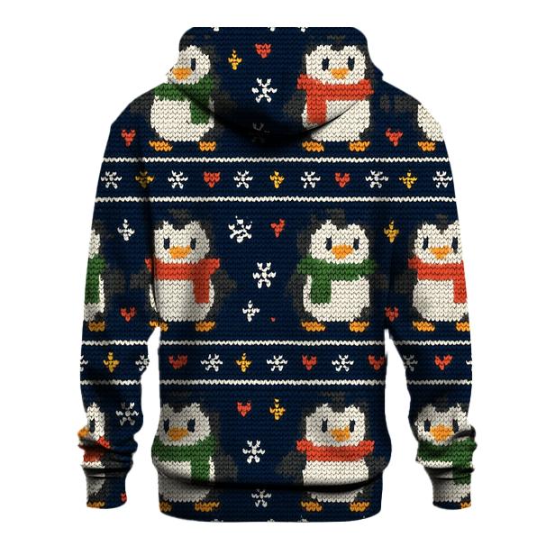 Polar Penguin Parade Bands Design premium hoodies
