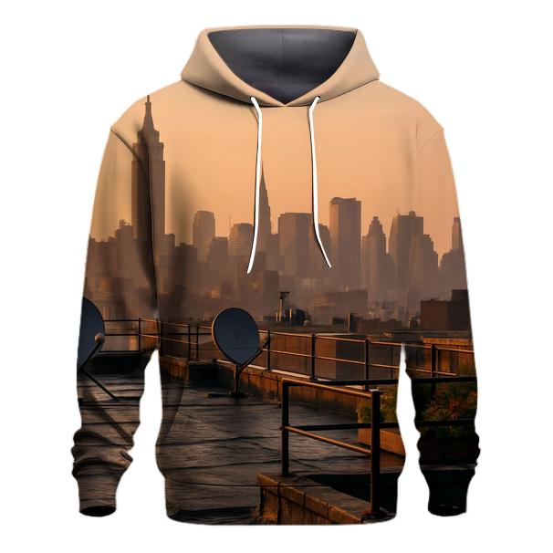 Autumn Sunrise From A Queens Rooftop custom hoodies