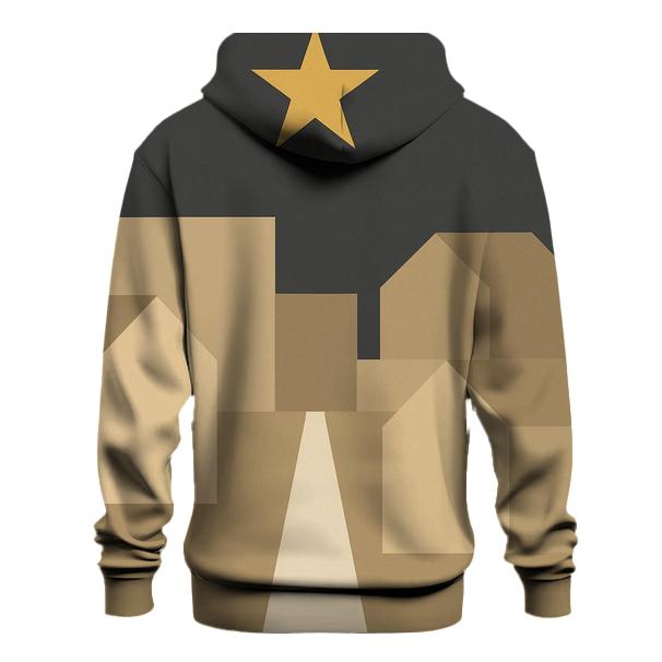 Midnight Bethlehem Geometry zip-up hoodies