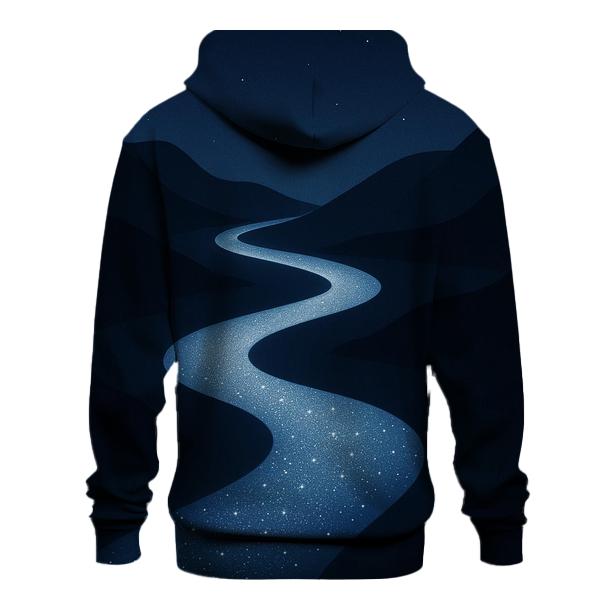 Starlit River Of Stillness designer hoodies