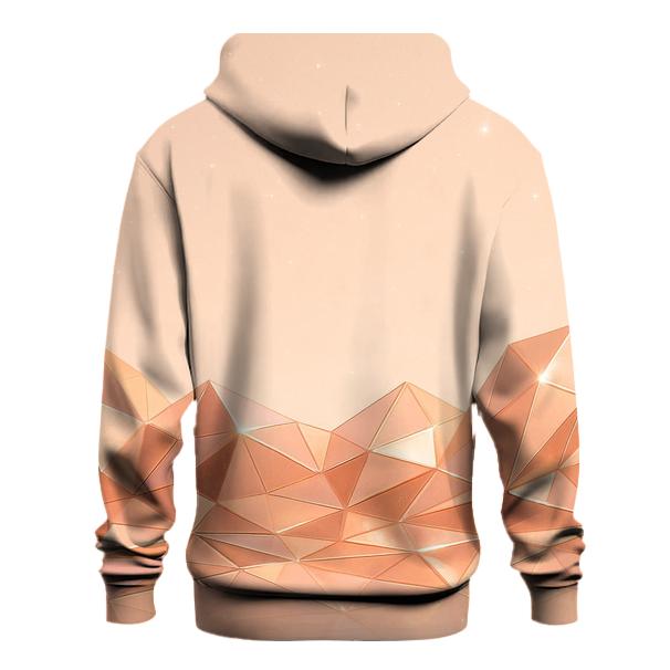 Gilded Prism Horizon printed hoodies