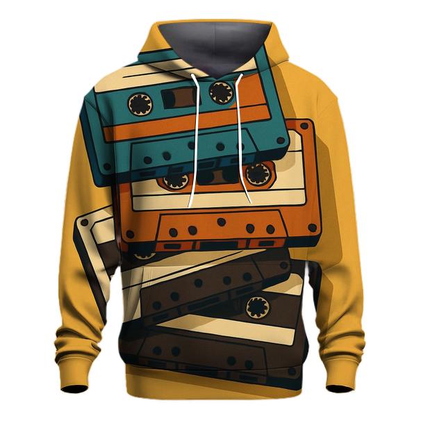 Cassette Mixtape Memories heavyweight hoodies