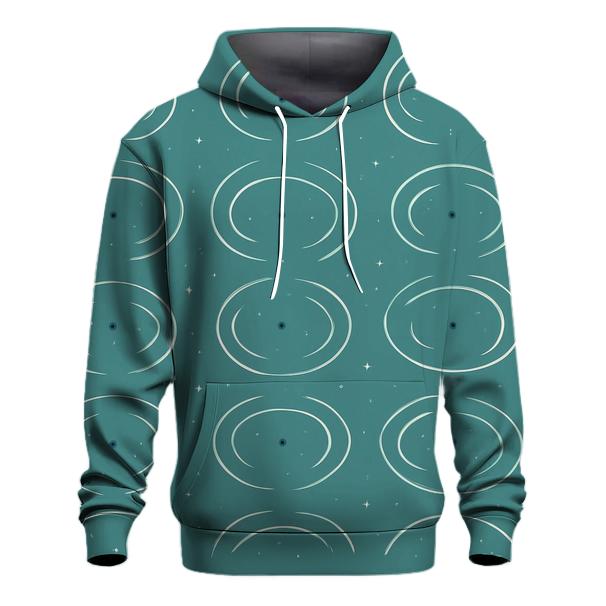 Gravitational Lens Arc Mosaic printed hoodies