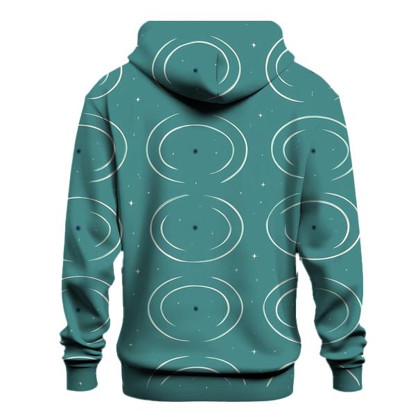 Gravitational Lens Arc Mosaic printed hoodies