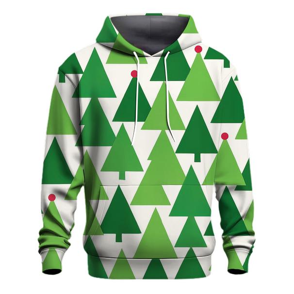 Evergreen Triangle Forest lightweight hoodies
