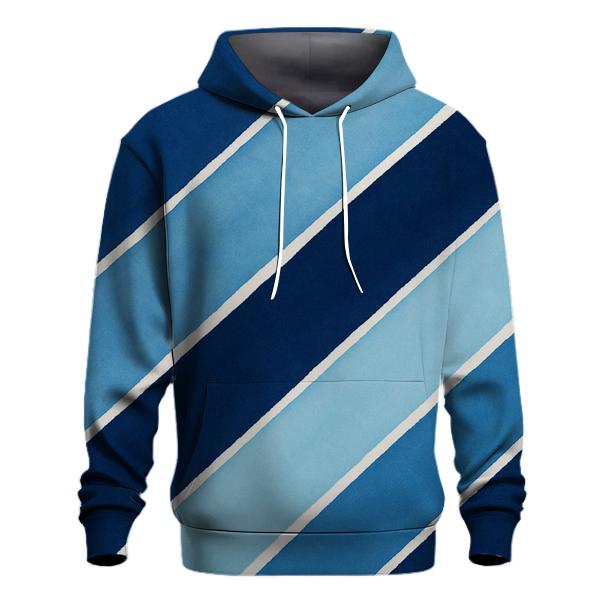 Indigo Mist Arashi Diagonals premium hoodies