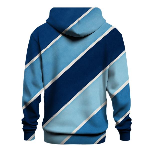 Indigo Mist Arashi Diagonals premium hoodies