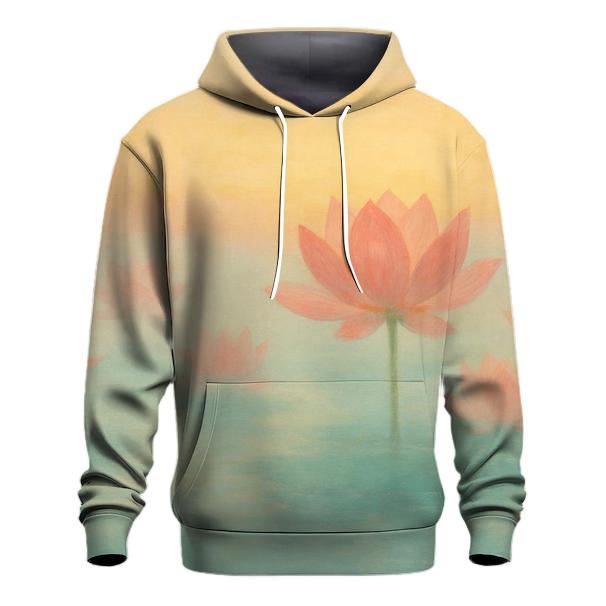 Gentle Dawn Lotus Field designer hoodies