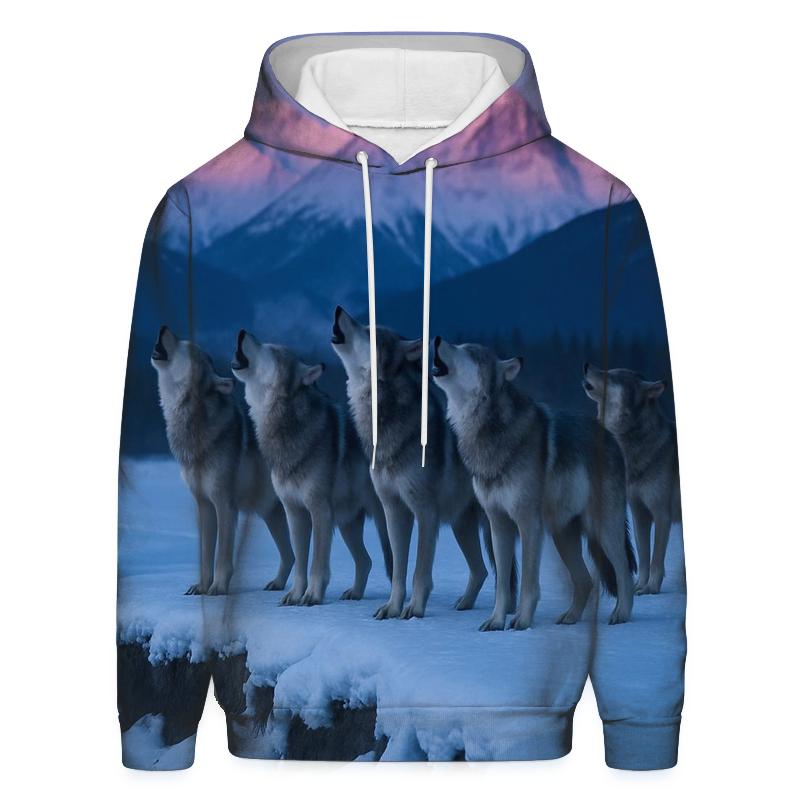 Pack Chorus On Snowy River Cutbank printed hoodies