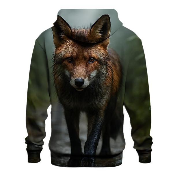 Mist Trail Red Fox zip-up hoodies