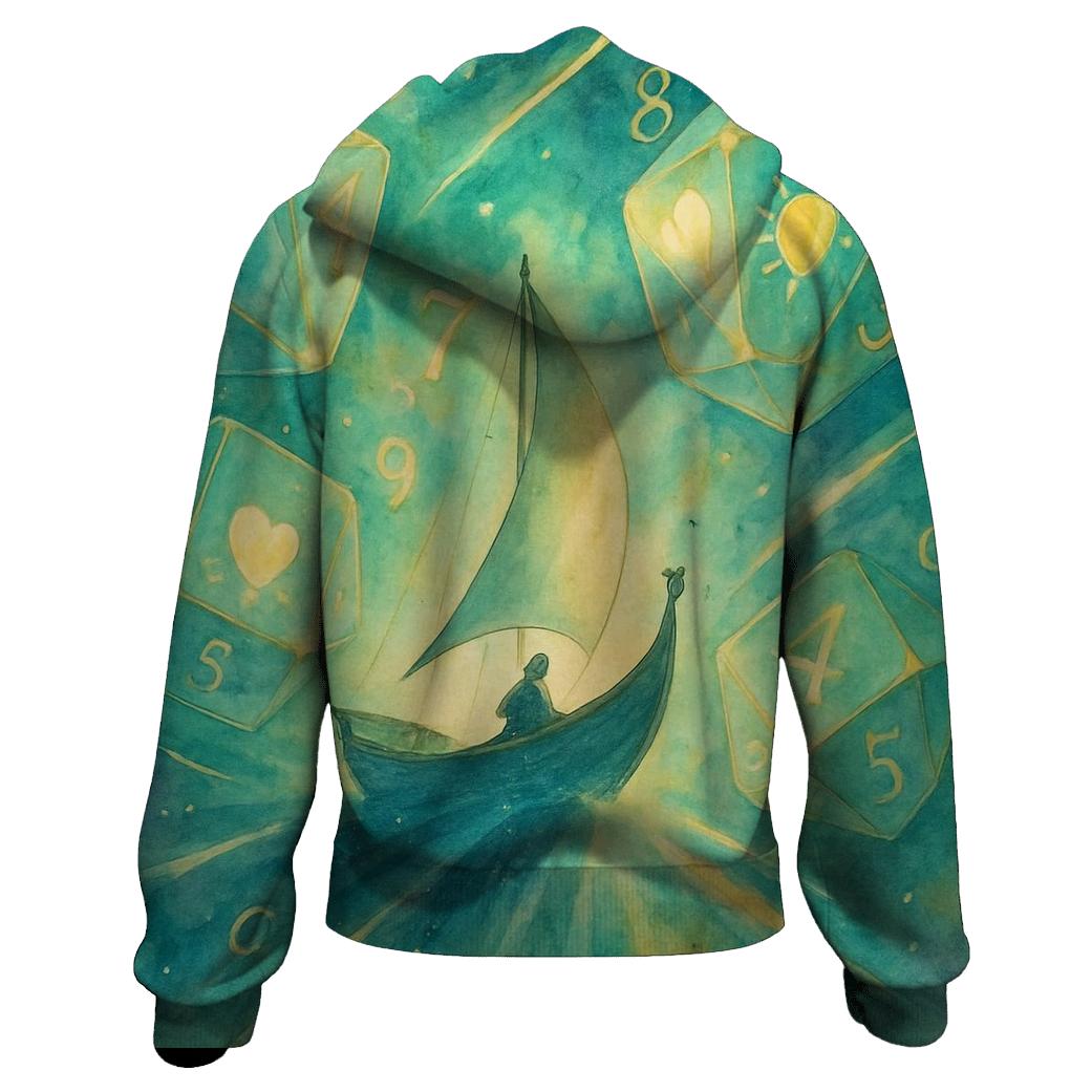 Dice Nebula Voyager designer hoodies