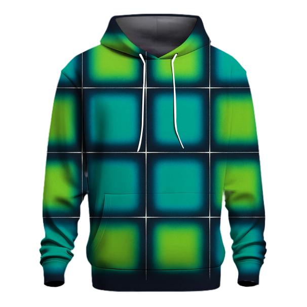 Neon Night Itajime Grid hoodies fashion