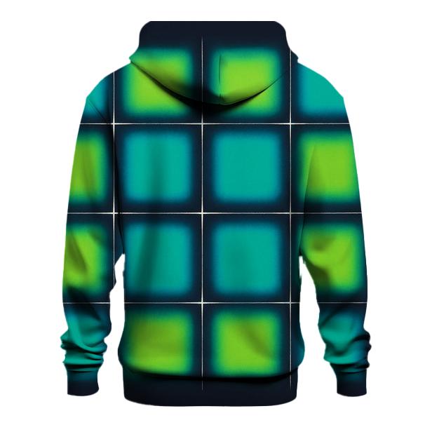 Neon Night Itajime Grid hoodies fashion