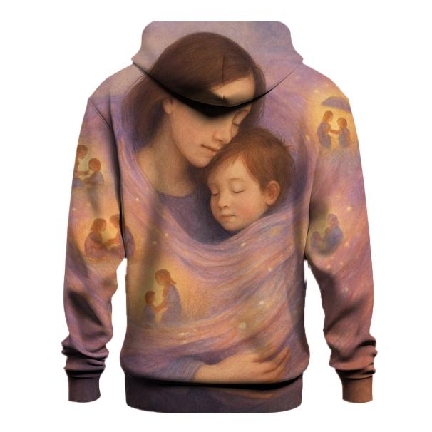 The Time Woven Shawl Moments Draped Around Her Child hoodie trends