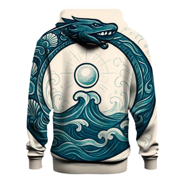 Ocean Tide Pearl Ouroboros hoodie styles