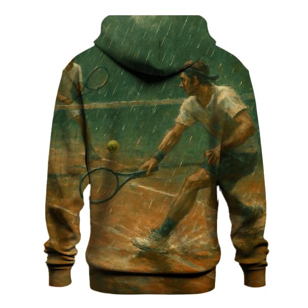 Rainy Day Tennis Rally hoodies fashion