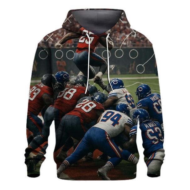Braves And Cubs Red Zone Siege lightweight hoodies