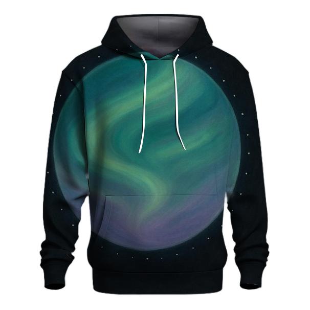 Aurora Circle Of Listening printed hoodies
