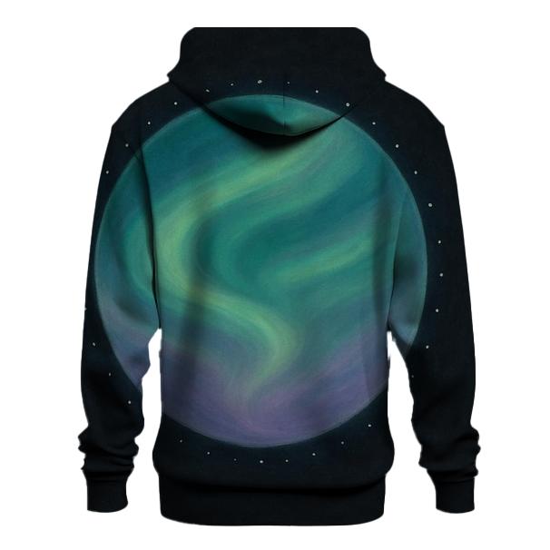 Aurora Circle Of Listening printed hoodies