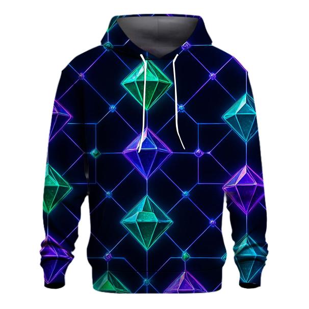 Electric Gemstone Lattice hoodie trends