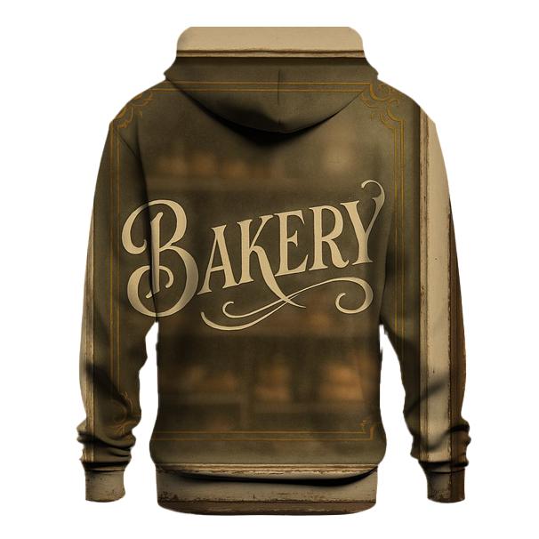 Antique Bakery Window Sign hoodie designs