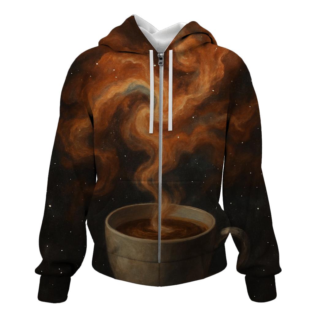 Nebula Roast zip-up hoodies