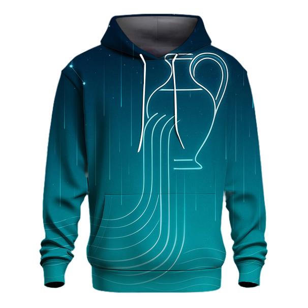 Aquarius Starfall Water Code pullover hoodies