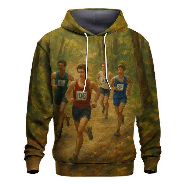 Forest Cross Country Run premium hoodies