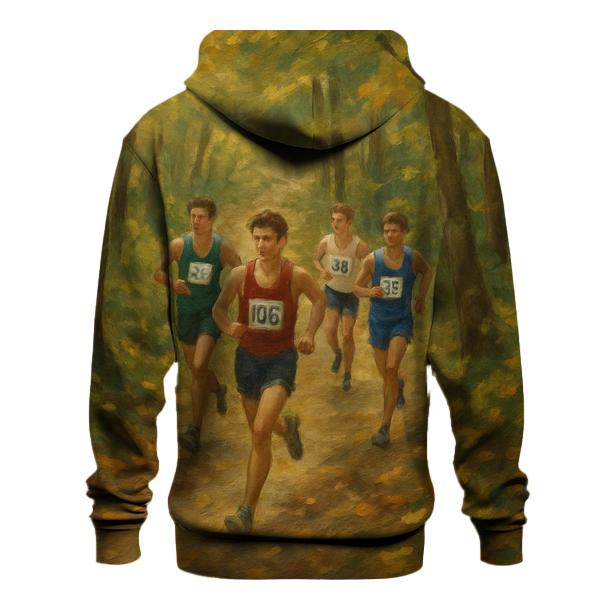 Forest Cross Country Run premium hoodies