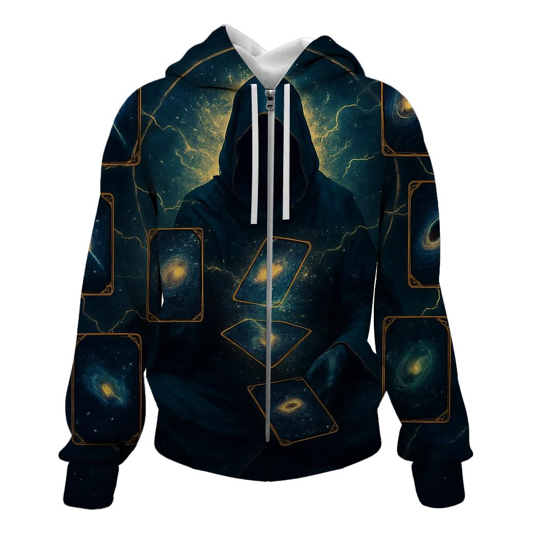 Quantum Tarot Sky graphic hoodies