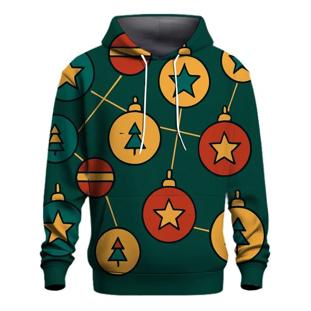 Ornament Constellation Dance printed hoodies