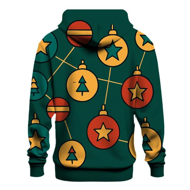 Ornament Constellation Dance printed hoodies