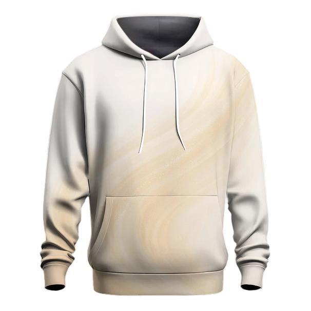 Champagne Aurora Plume embroidered hoodies