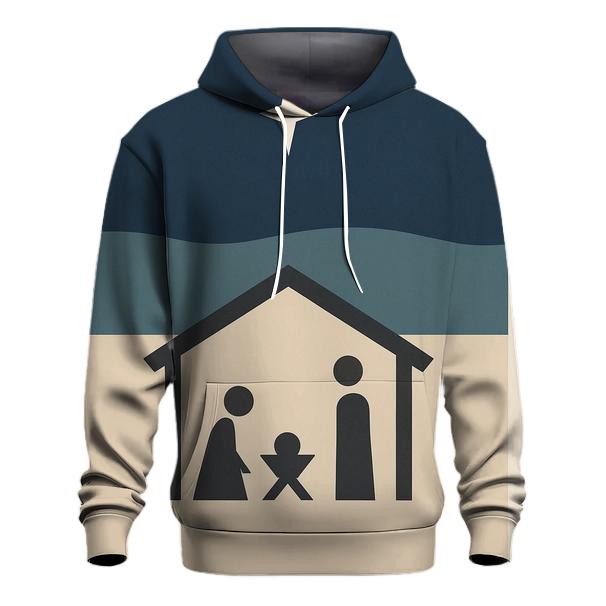 Nativity Silhouette Bands hoodies fashion
