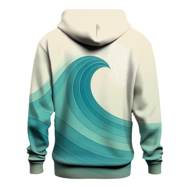 Ocean Pulse Sacred Wave heavyweight hoodies