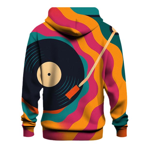 Psychedelic Record Spin hoodie trends