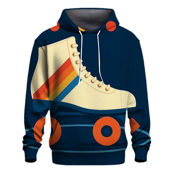 Roller Rink Stripes custom hoodies