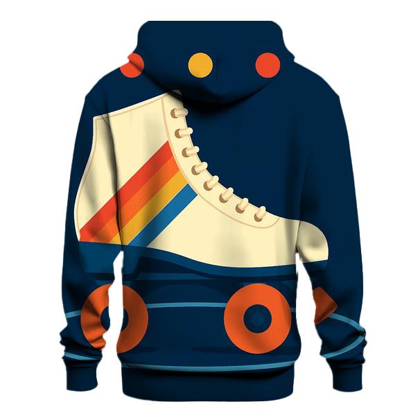 Roller Rink Stripes custom hoodies