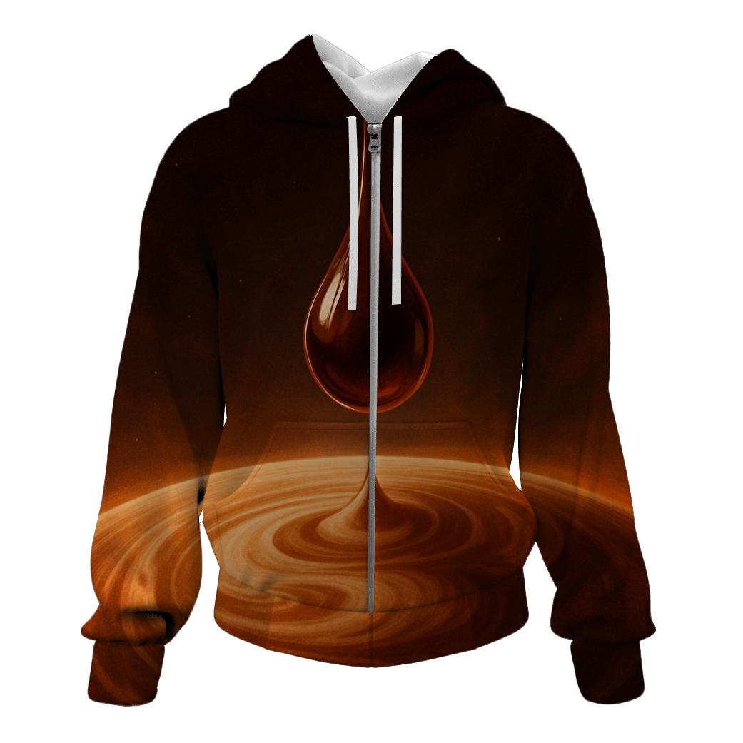 Gravity Drip Horizon embroidered hoodies