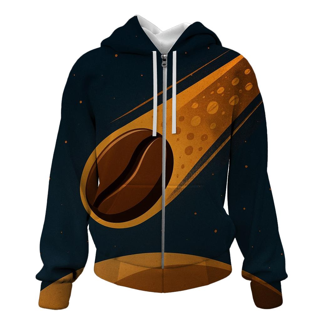 Comet Bean Trail printed hoodies