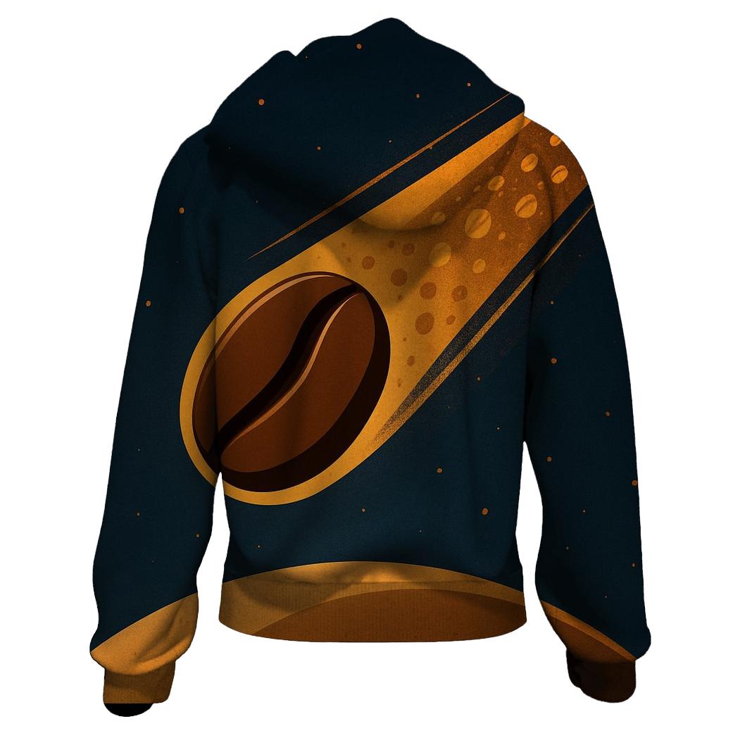 Comet Bean Trail printed hoodies