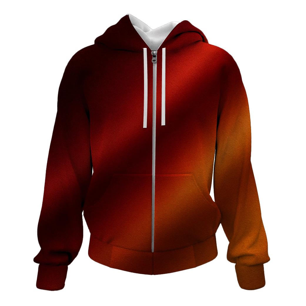 Velvet Ember Gradient designer hoodies