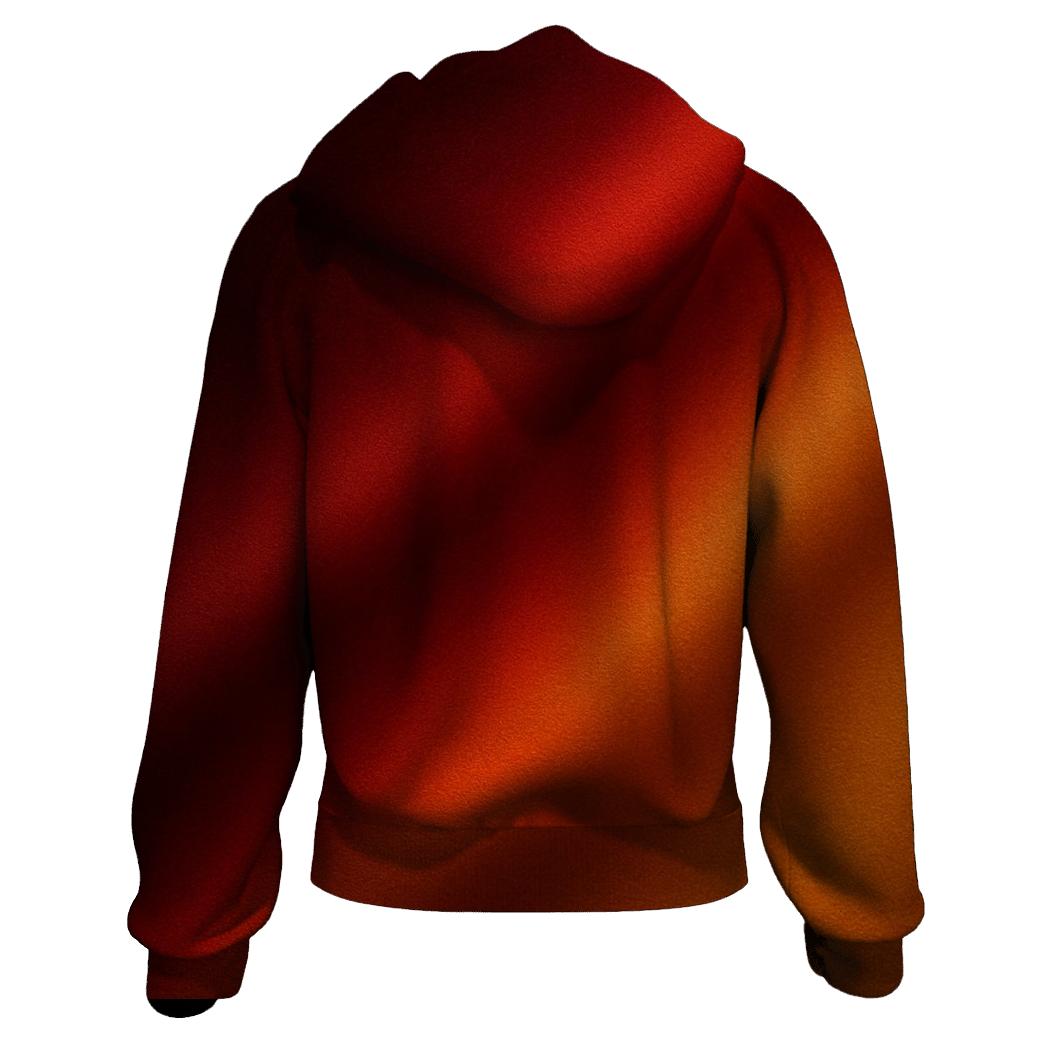 Velvet Ember Gradient designer hoodies