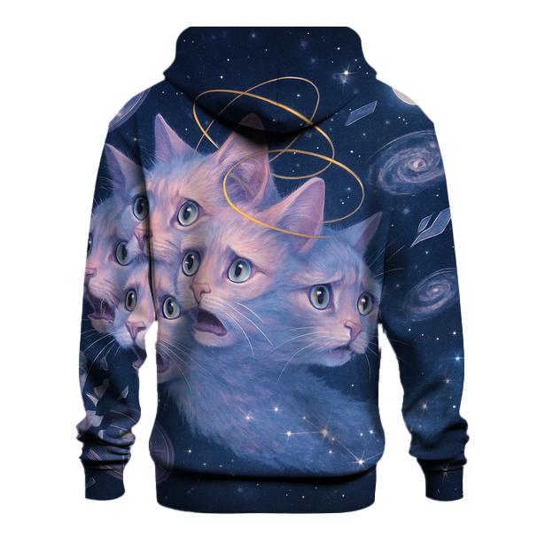 Cat Of Collapsing Timelines heavyweight hoodies