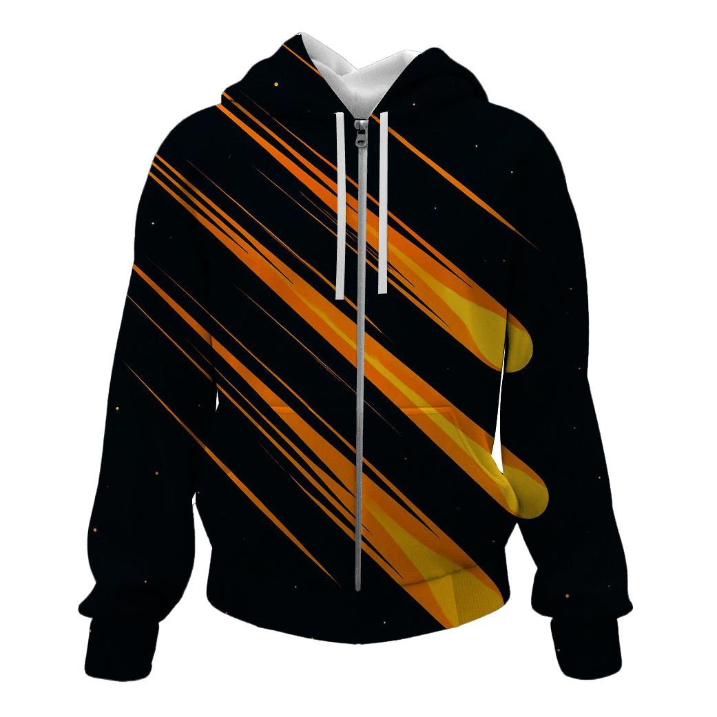 Meteor Shower Kinetic Lines hoodie designs