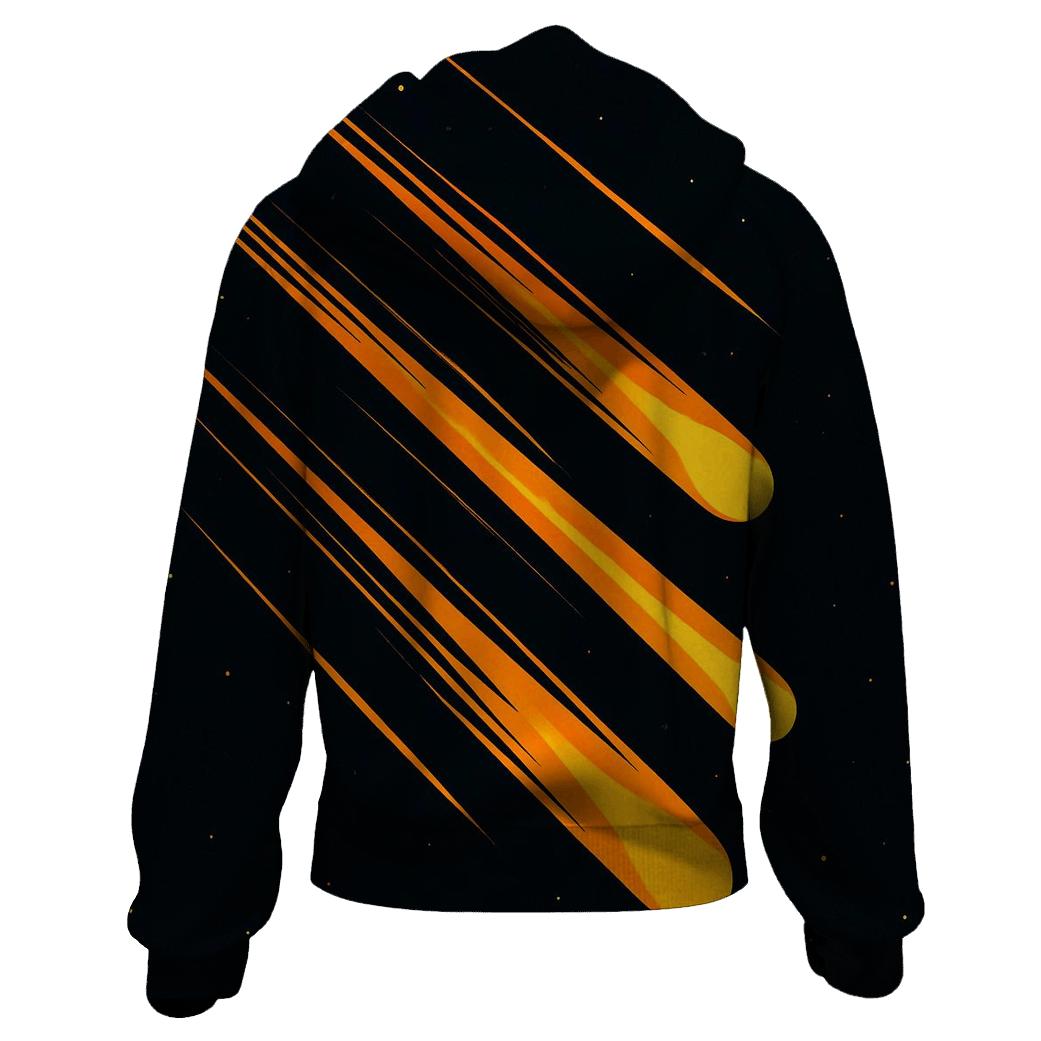 Meteor Shower Kinetic Lines hoodie designs