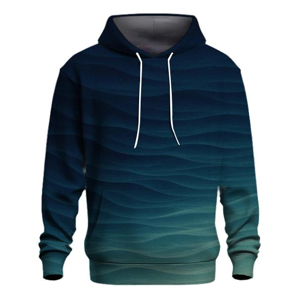 Midnight Tidal Gradient pullover hoodies