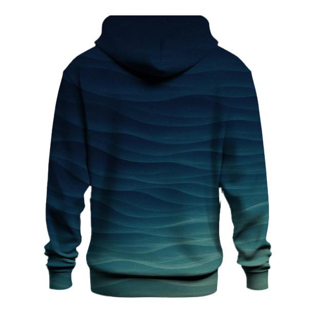 Midnight Tidal Gradient pullover hoodies