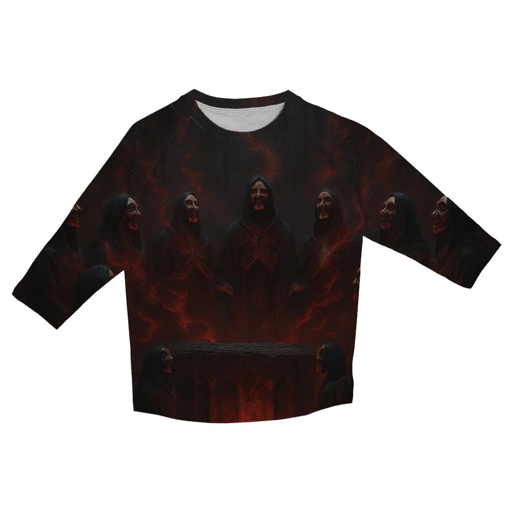 Crimson Choir Of The Fallen Cathedral cotton quarter sleeve shirts
